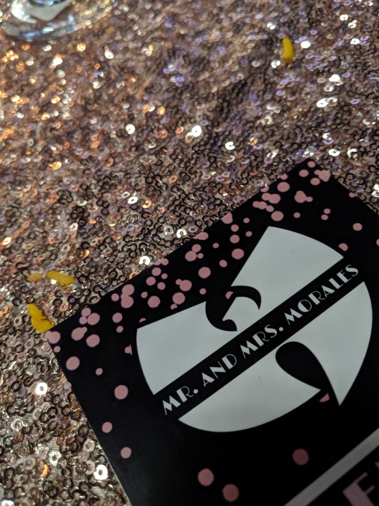 Wu-Tang wedding invite
