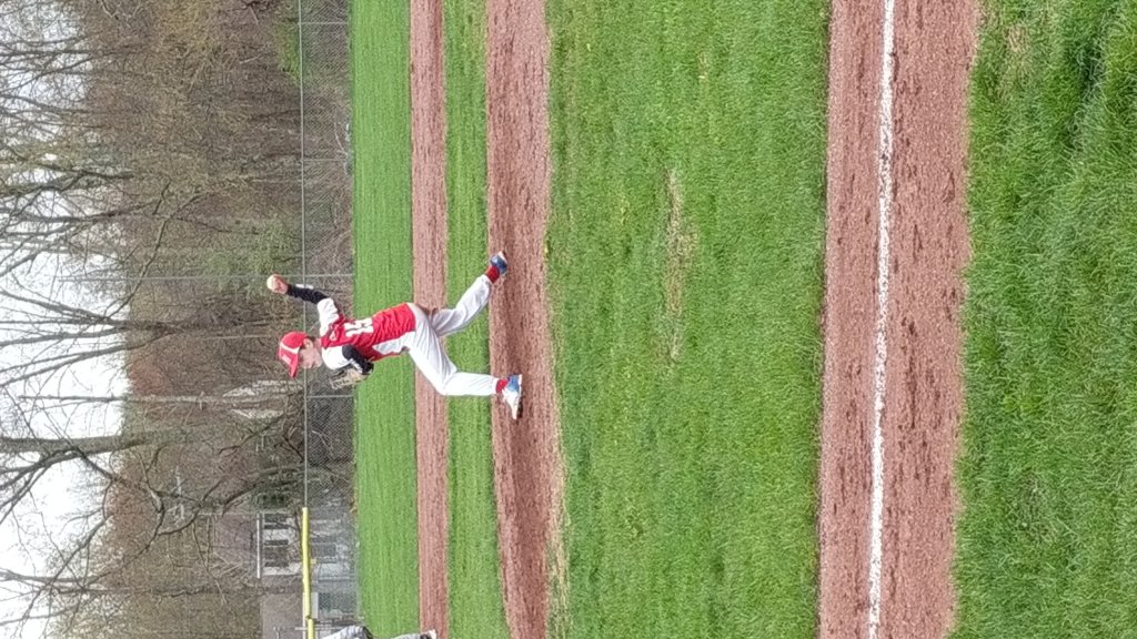 John fielding at first base