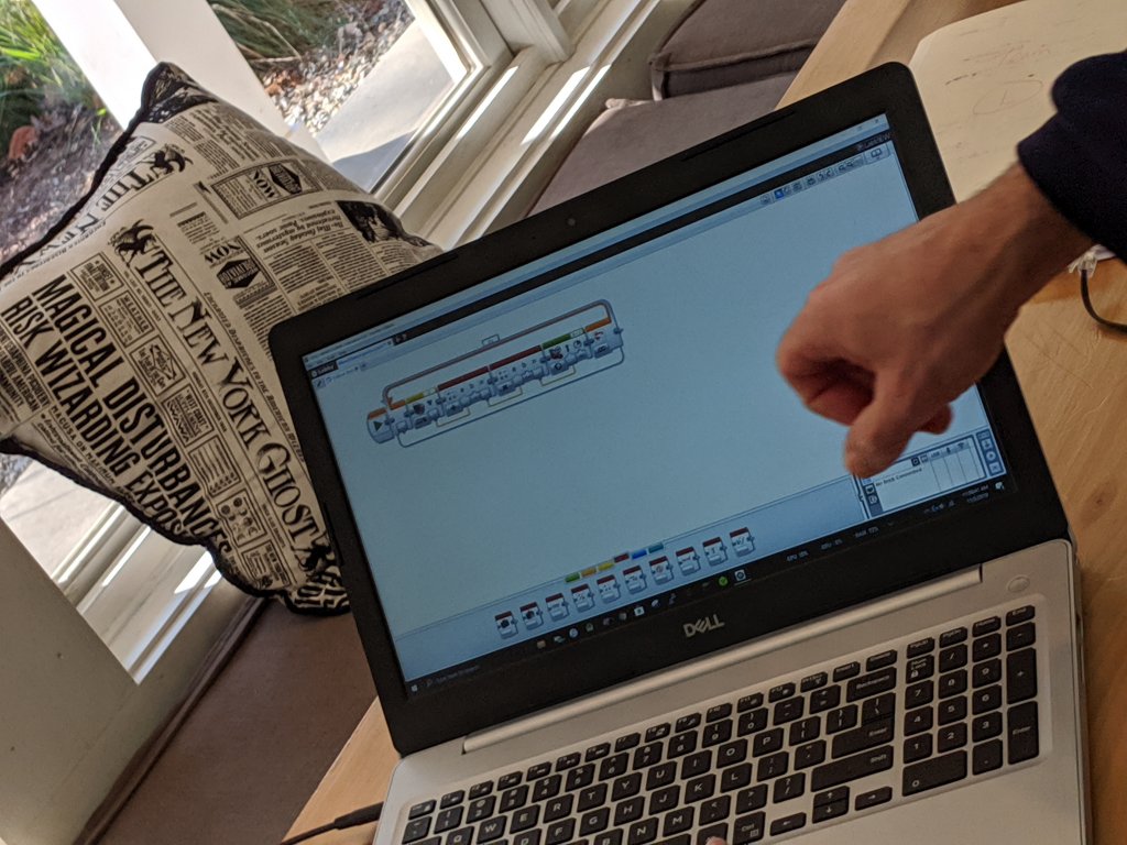 working on the program loop