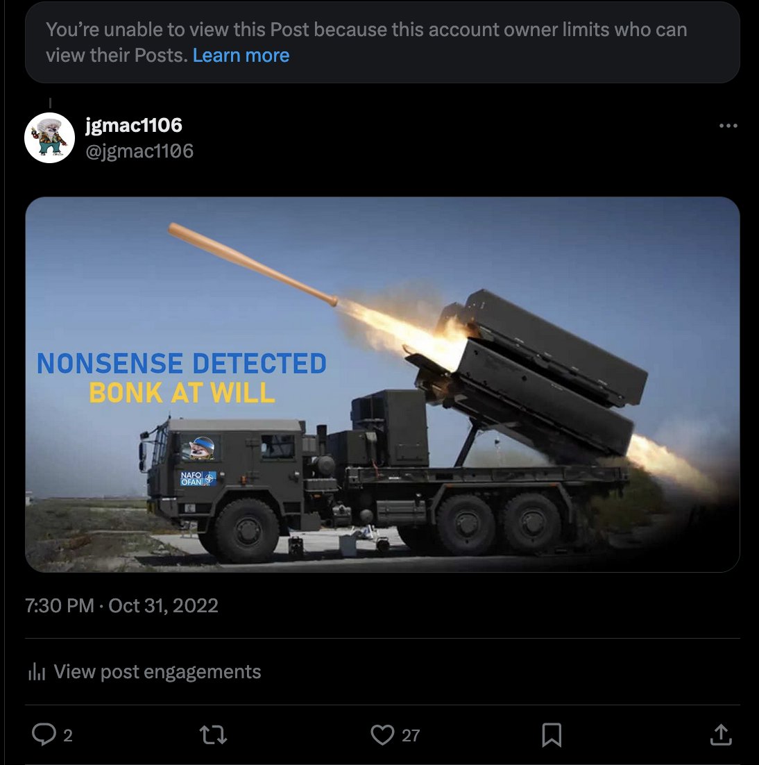 Photo attached to archived tweet