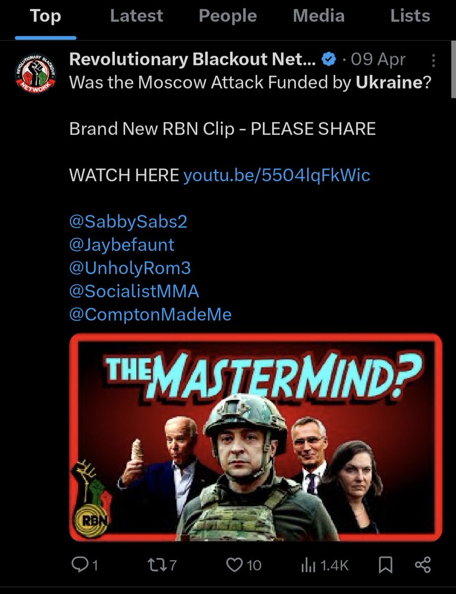 Photo attached to archived tweet