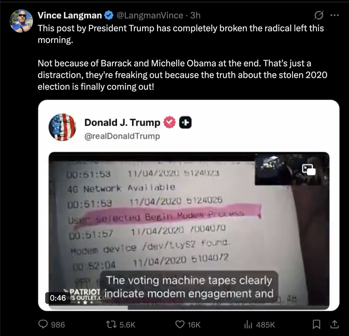Photo attached to archived tweet