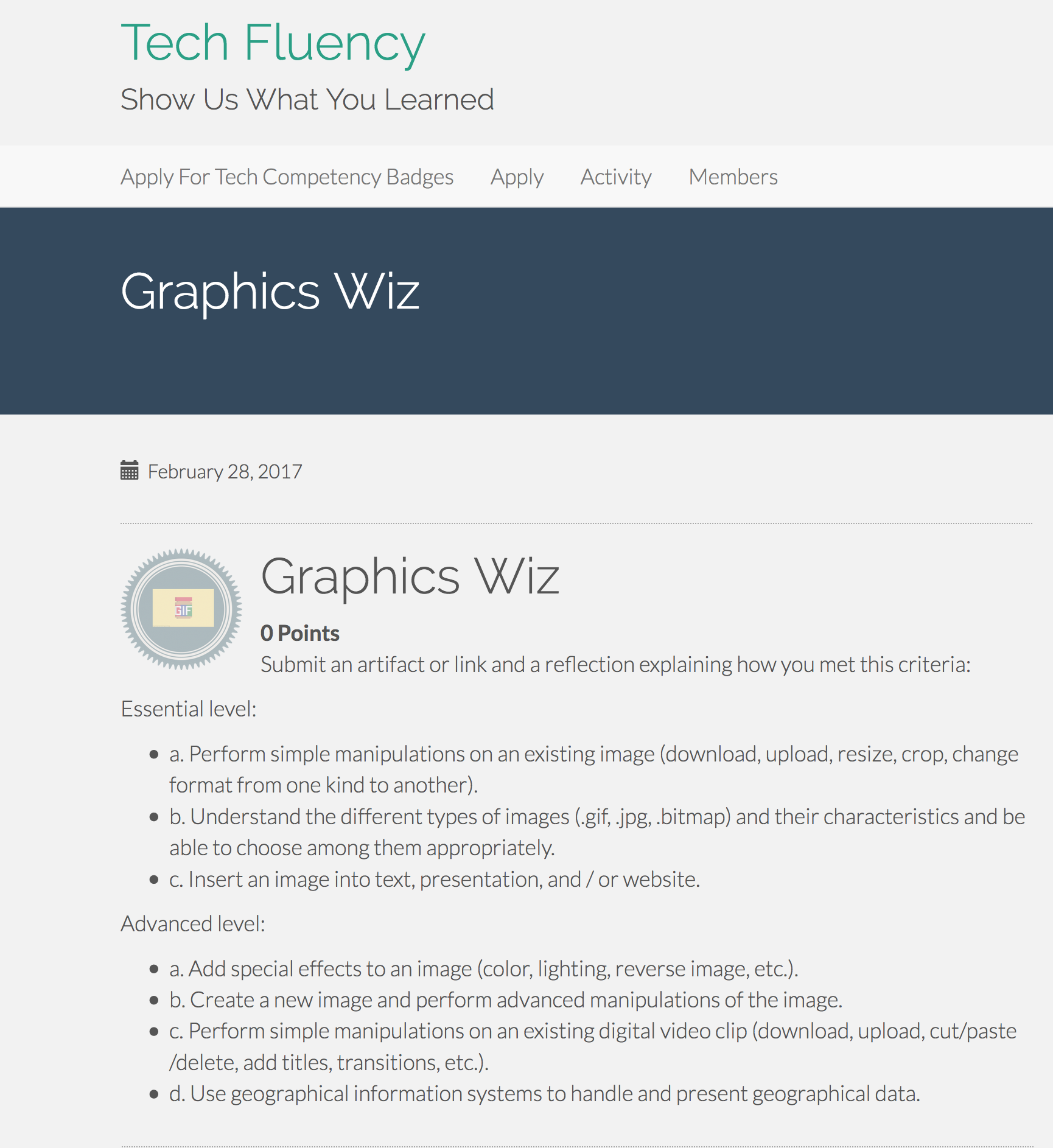 graphics wiz badge