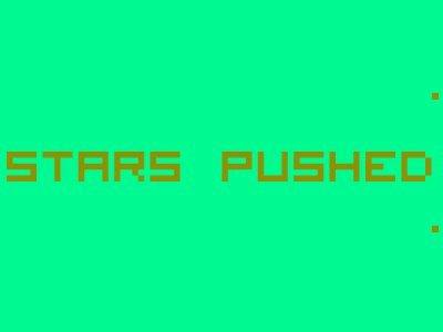 stars pushed